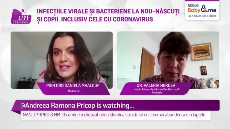 Infectiile virale si bacteriene la nou-nascuti si copii. Inclusiv cele cu coronavirus.