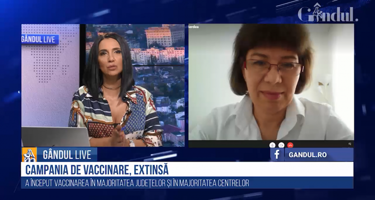 Despre Campania de Vaccinare anti-COVID, alaturi de Dr. Valeria Herdea