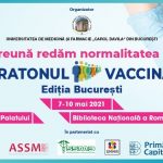 Vino si tu la Maratonul Vaccinarii - Bucuresti, 7-10 mai 2021
