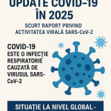 Up date COVID-19 in 2025 - Scurt Raport privind activitatea virală SARS-CoV-2