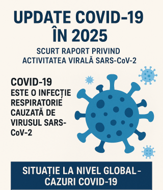 Up date COVID-19 in 2025 - Scurt Raport privind activitatea virală SARS-CoV-2